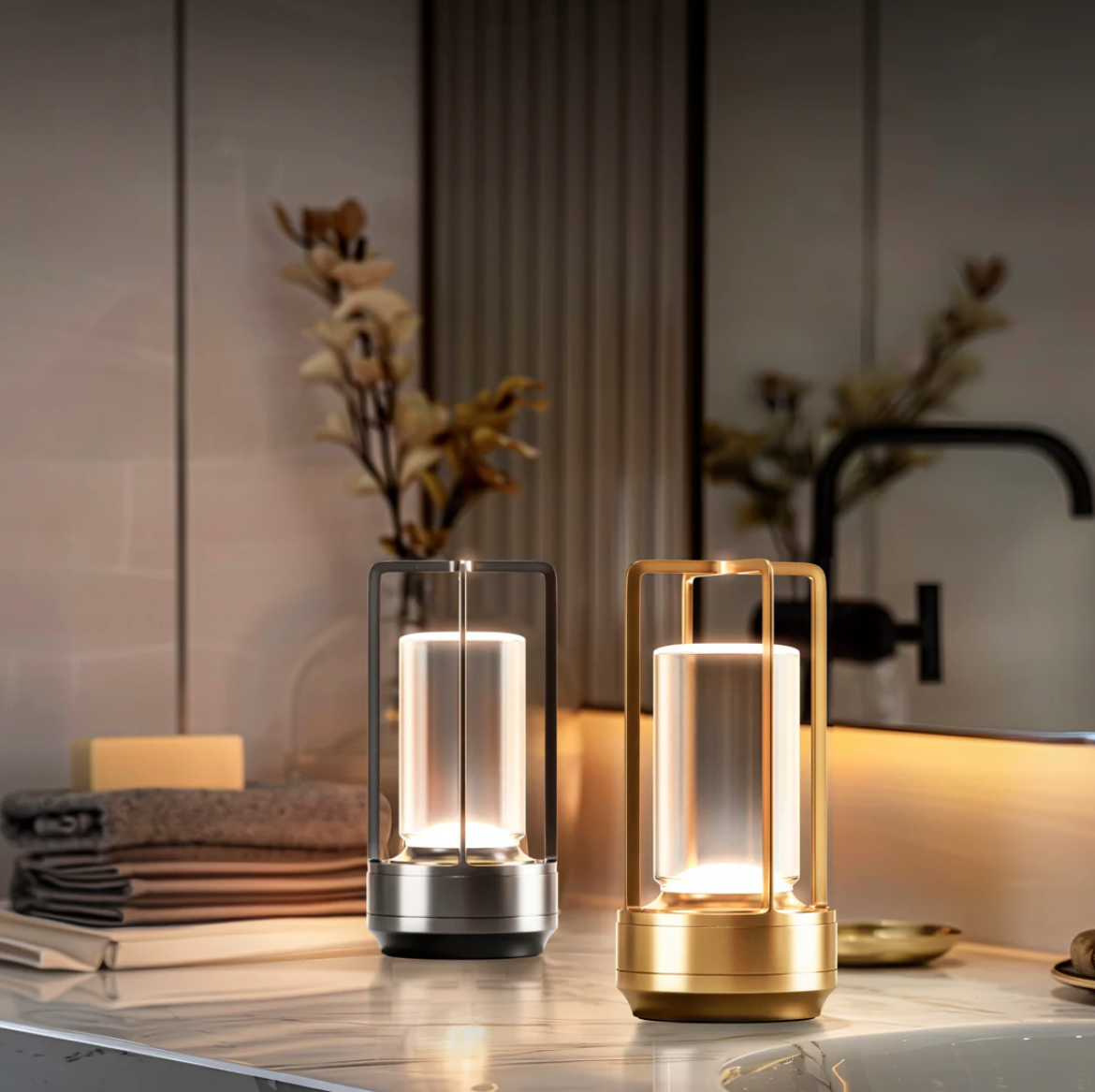 CRYSTAL TABLE LAMP