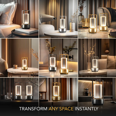 CRYSTAL TABLE LAMP