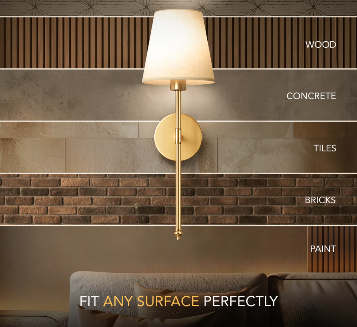 WIRELESS WALL SCONCES