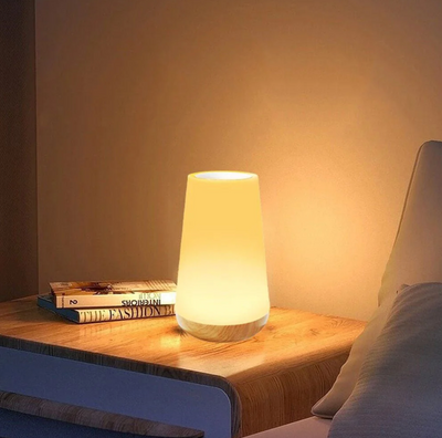 LED Table Lamp With Remote Control Touch