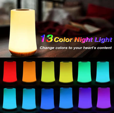 LED Table Lamp With Remote Control Touch