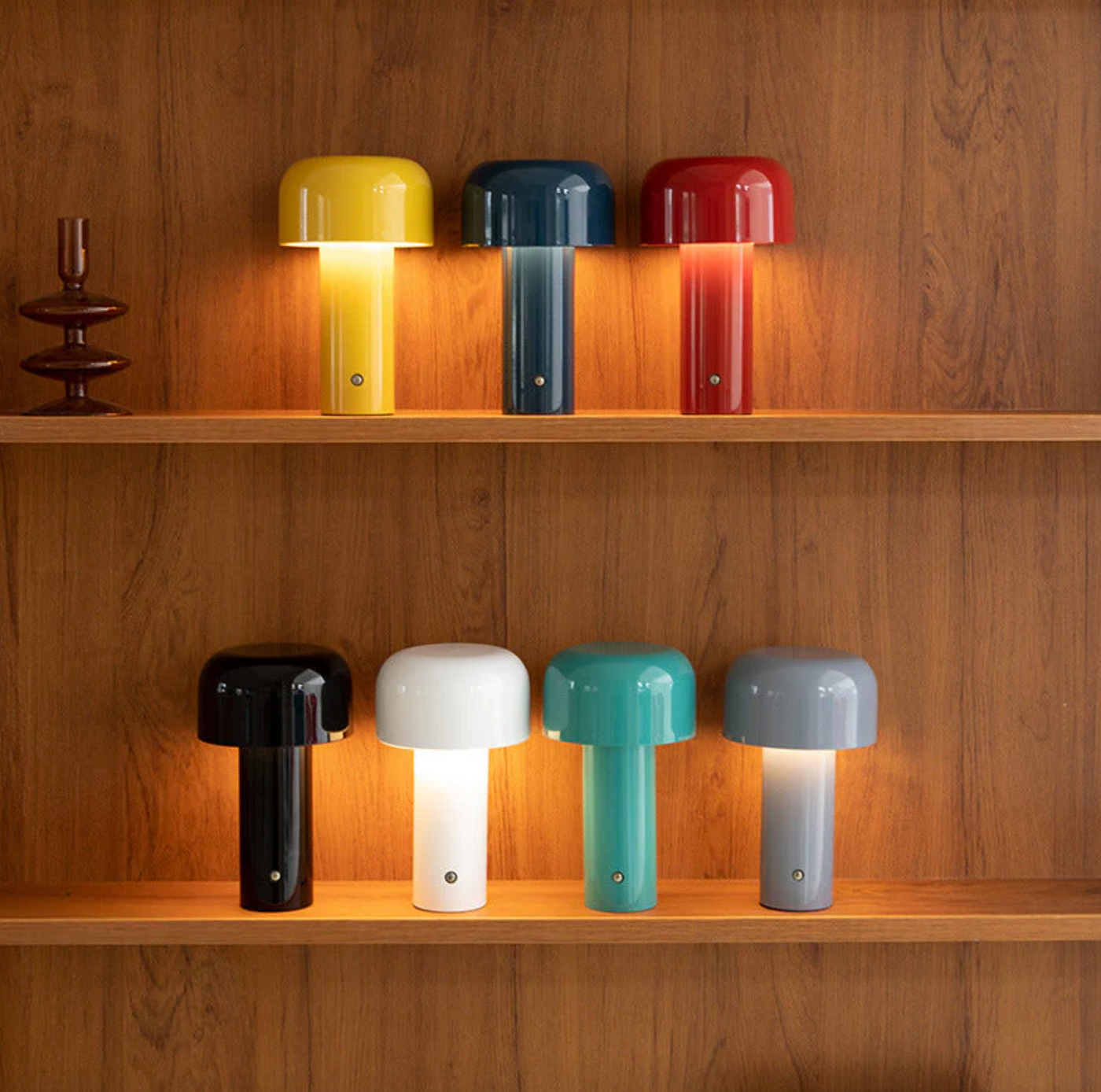ITALIAN MUSHROOM CORDLESS TABLE LAMP