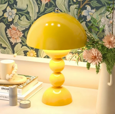 NORDIC FLOWER BUDS COLORFUL PORTABLE TABLE LAMP