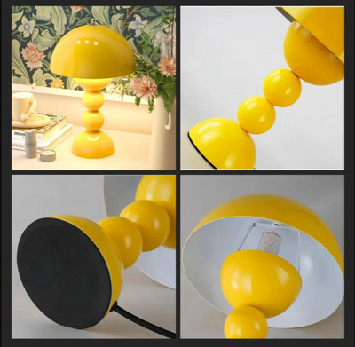 NORDIC FLOWER BUDS COLORFUL PORTABLE TABLE LAMP